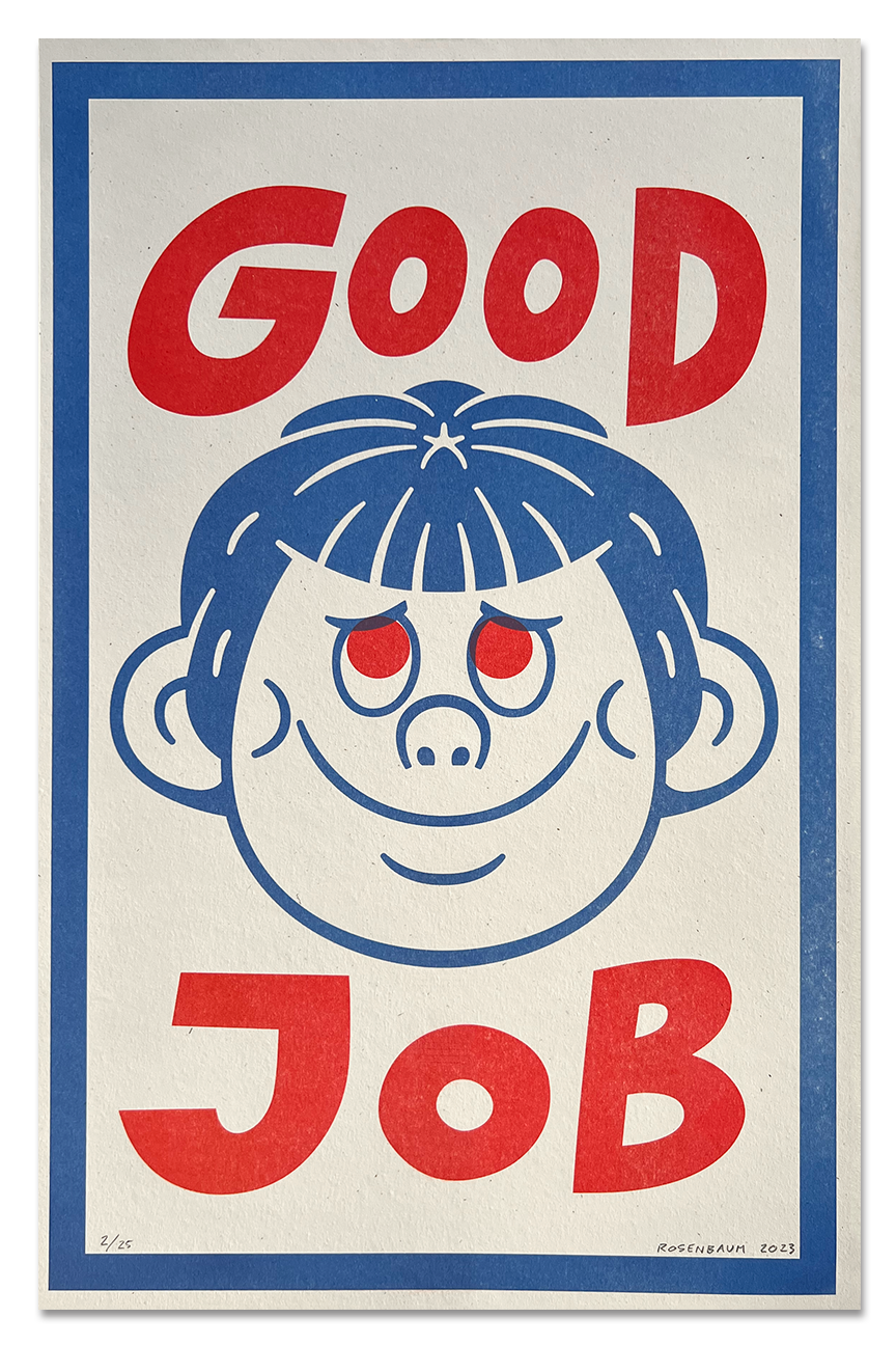 Good Job - Riso Print