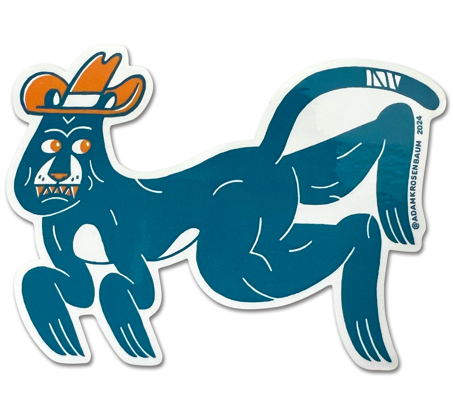 Howdy Puma - Sticker