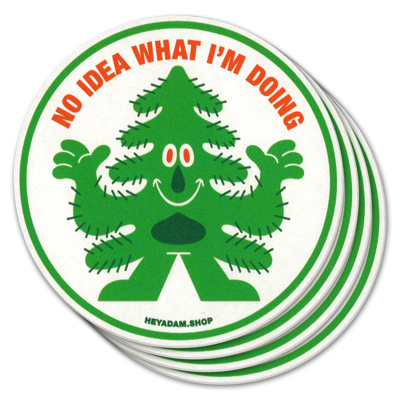 No Idea Tree - Coaster Set