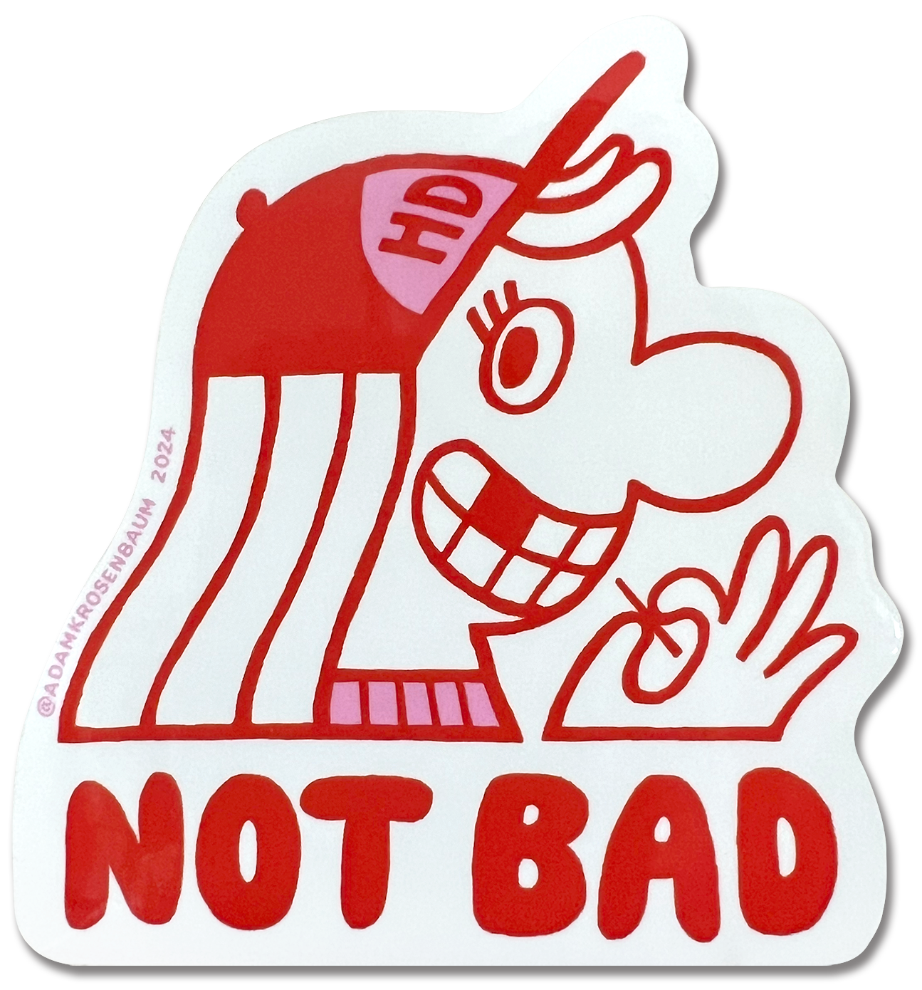 Not Bad - Sticker